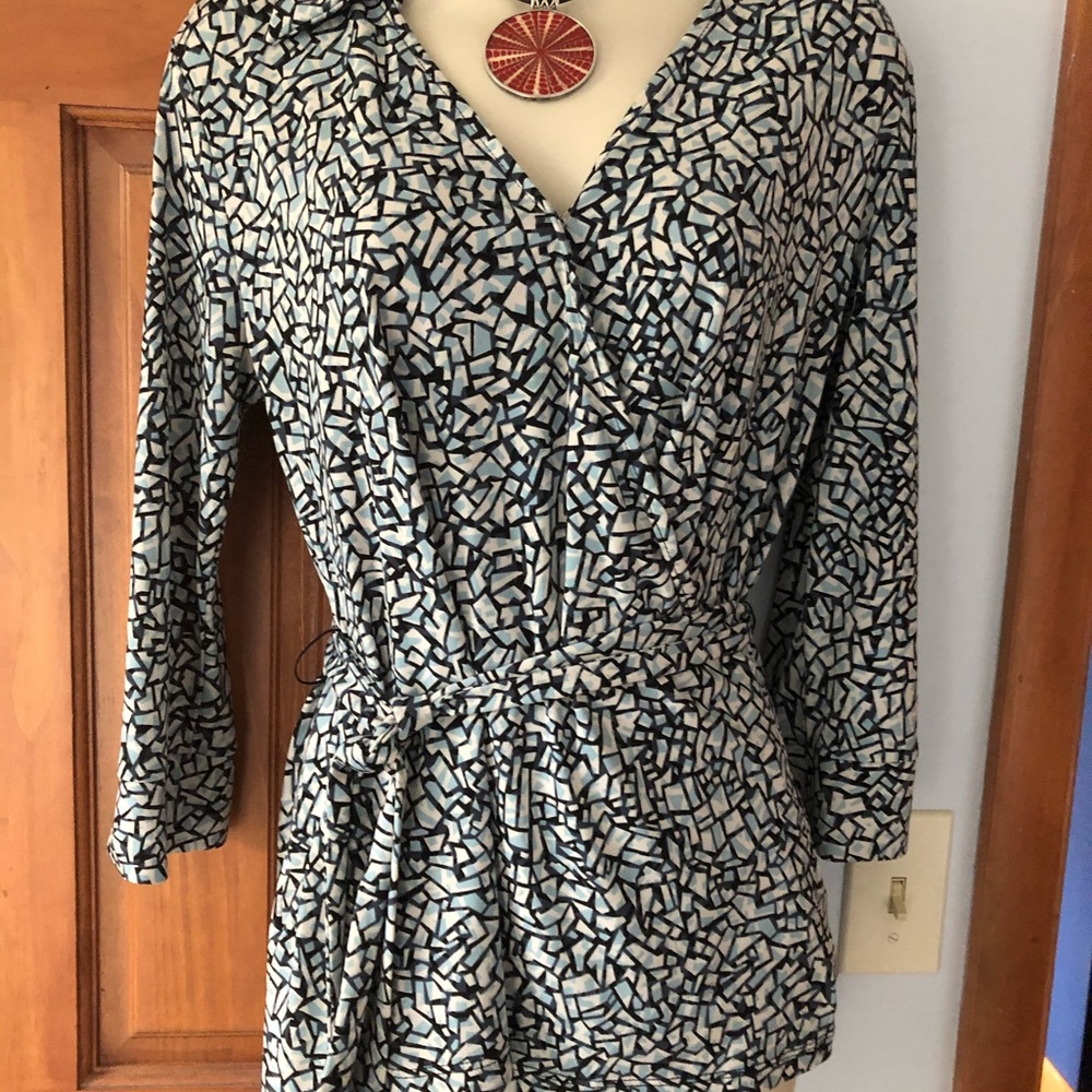 Woman’s wrap top